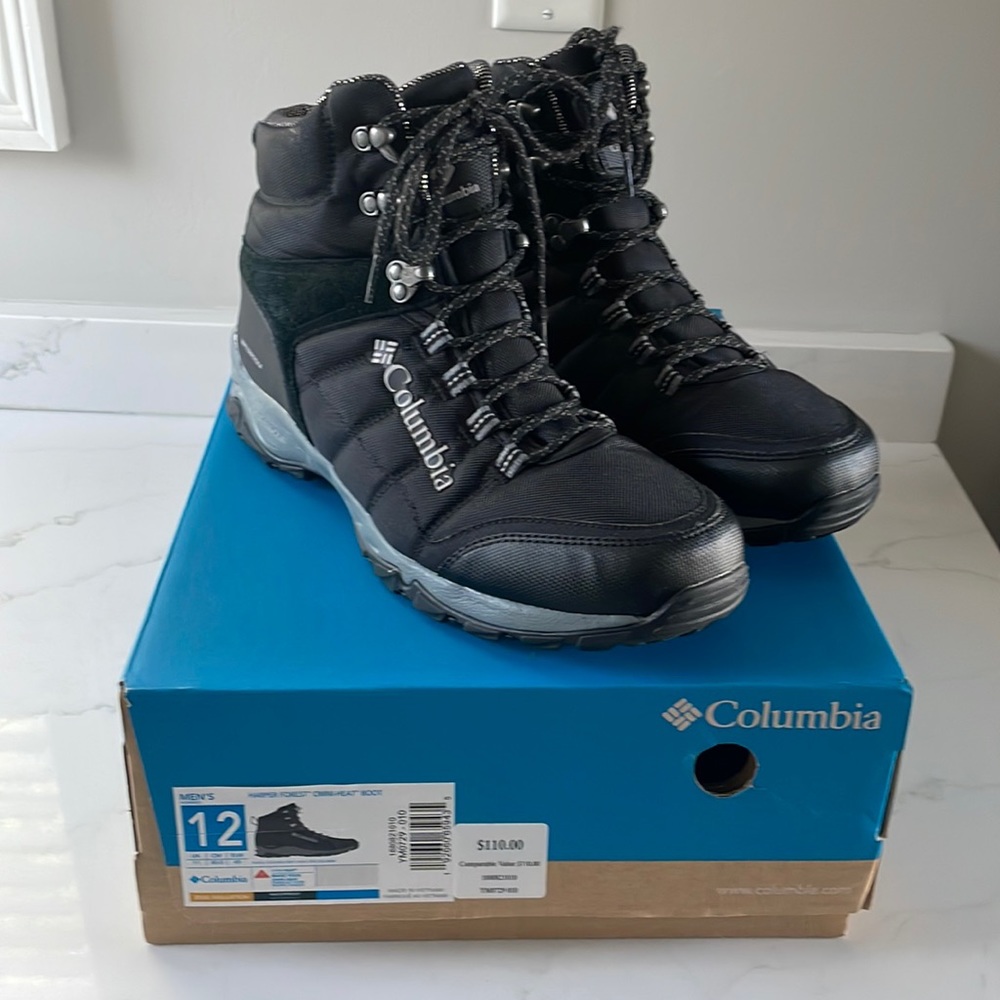 Columbia Harper Forest Omni-Heat Mens boot size 12